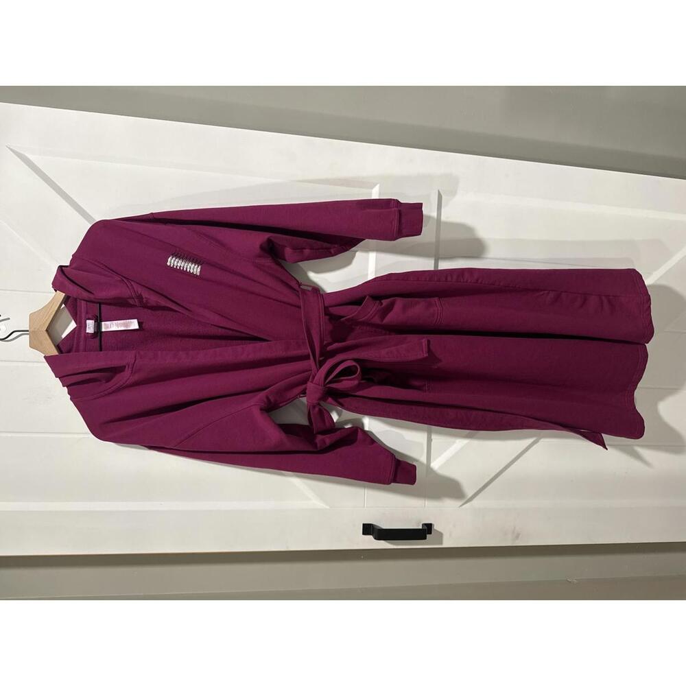 Savage X Fenty Purple Heat Forever Unisex Savage Hooded Long Robe
